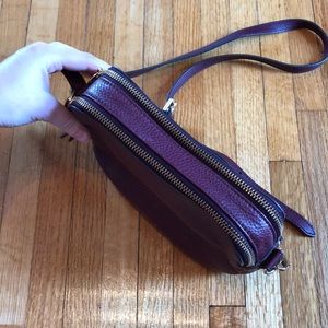 Fossil Dark Burgundy Crossbody